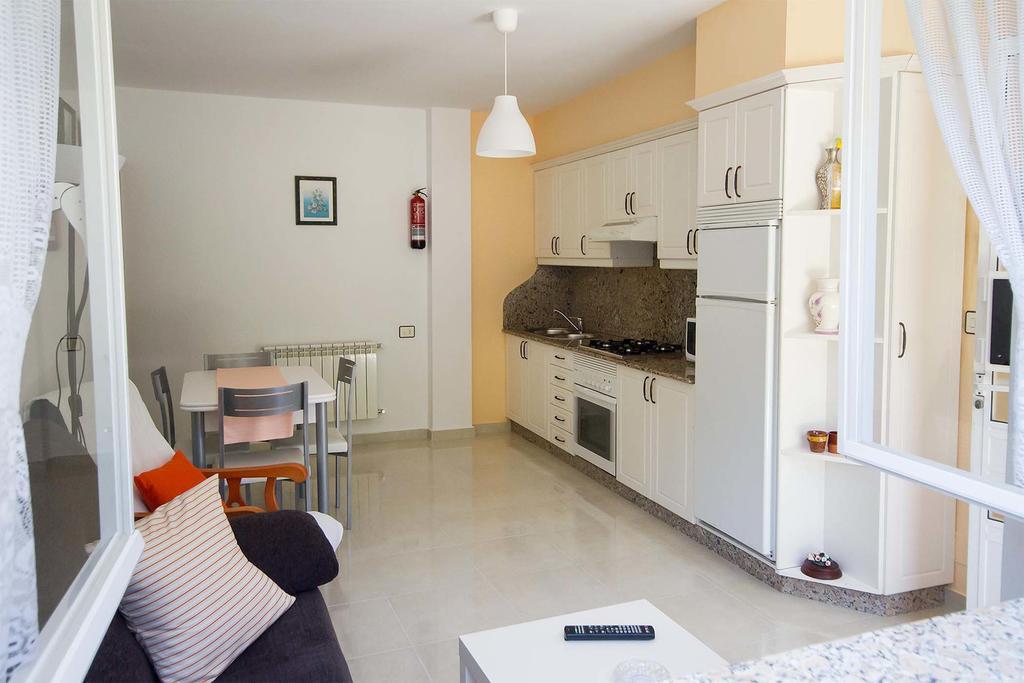 Apartamento Playa De Larino Gándara Eksteriør bilde